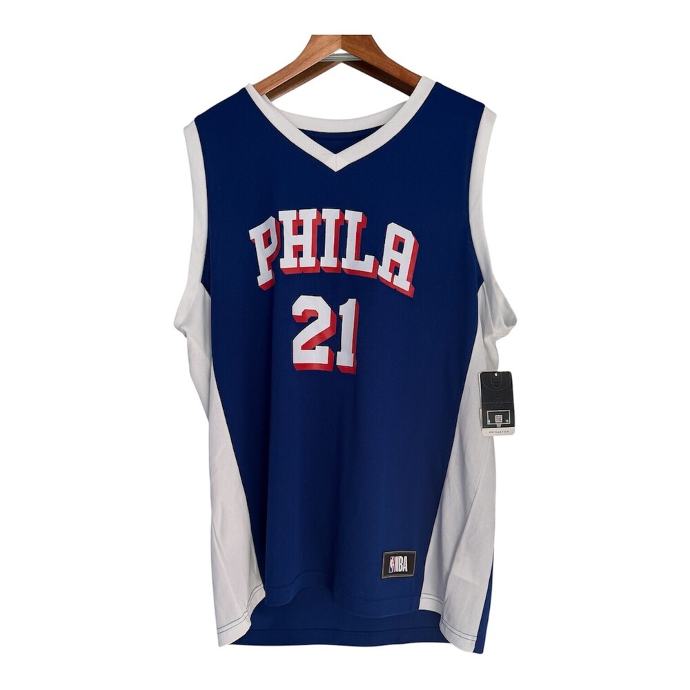 Philadelphia 76ers Joel Embiid NBA Jersey Adult Mens X-Large *NWT*